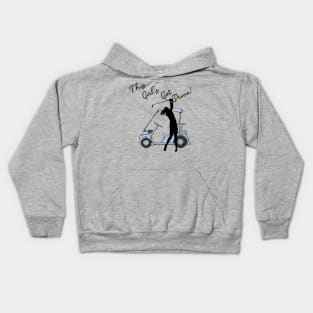 This Girl's Got Drive Inspirational Women Golfer Kids Hoodie